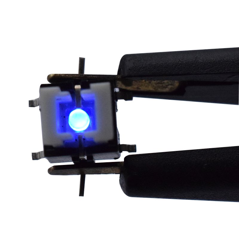 Best 6*6 SMT LED Tact Switch 6 Pin With Blue Light SMD illuminated ...