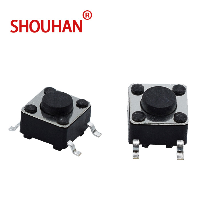 Best 3-1437565-0 6*6mm pcb tact switch 4 pin smd tactile switch ...