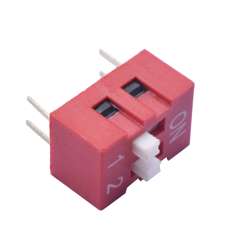 Lot De 5 Micro-interrupteurs DIP 12 Positions ON/OFF - Neufs Sous Emballage, Pour électronique