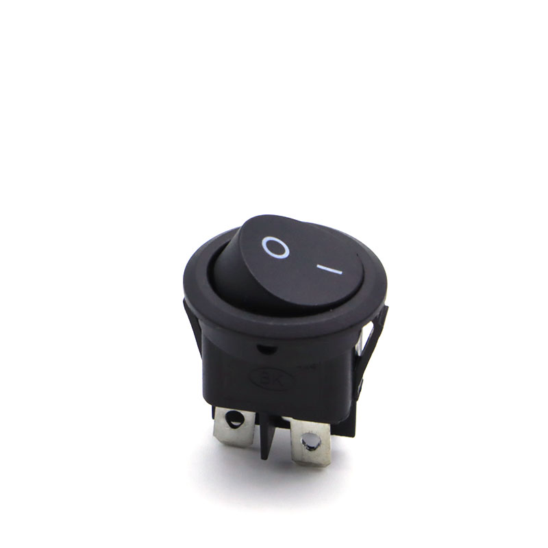 RUNCCI-YUN 5 Pcs 12V 10A Round Rocker Switch,Toggle Rocker Switch Panel