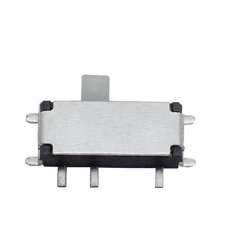 Interrupteur à Glissière SPDT MSK-12C02 - 7 Broches, SMD, 6,7x2,7x1,4mm, Lot De 50, Pour PCB, Tablette MP3/MP4