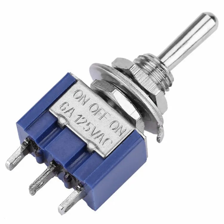 Best 3 Pins 3 Way ON OFF ON Mini Toggle Switch Manufacturer and Factory ...